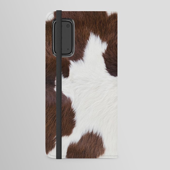 Cottagecore Cowhide  Android Wallet Case