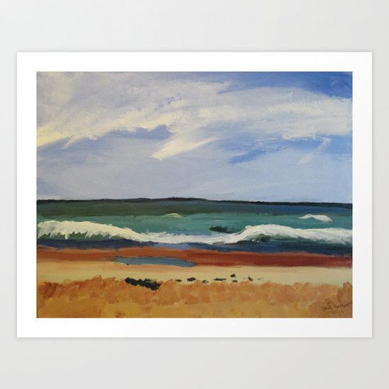 Ormond Beach Art Print