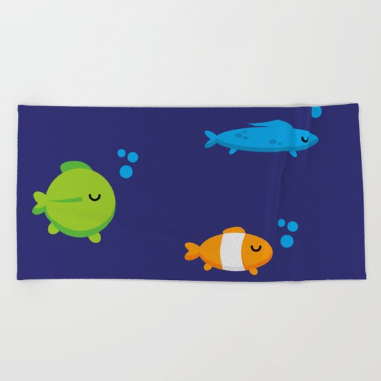Fish Beach Towel