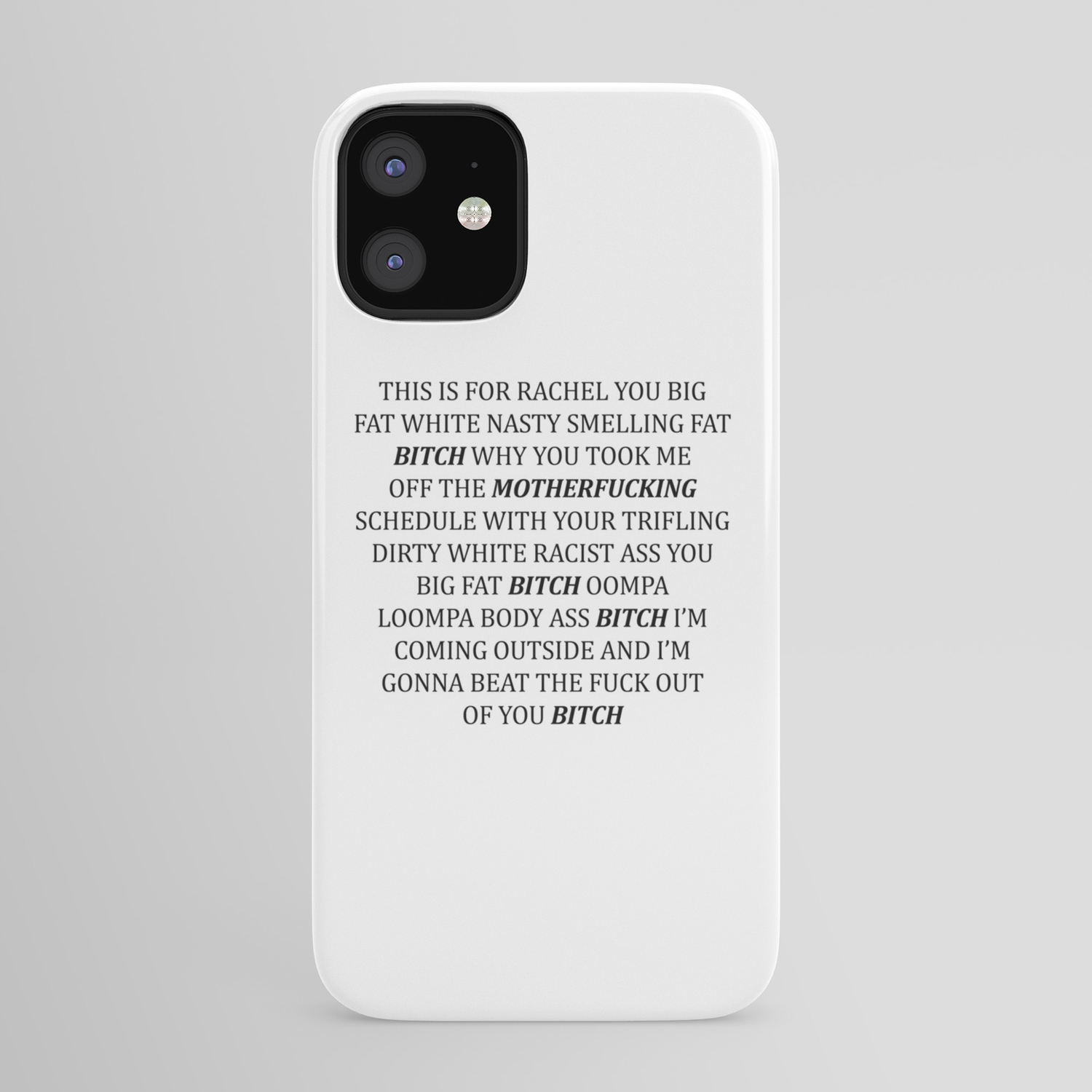 This Is For Rachel Tik Tok Meme Song Iphone Case By Hello Shop Society6