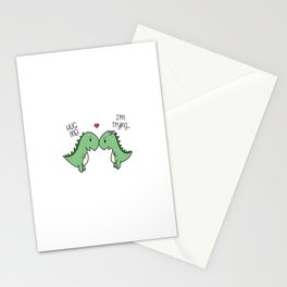 Dino Love Stationery Cards