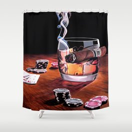 After Hours XI Shower Curtain