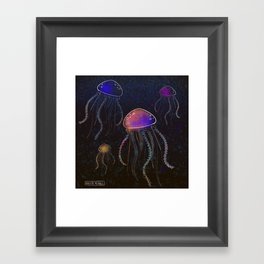 The magic sea Framed Art Print