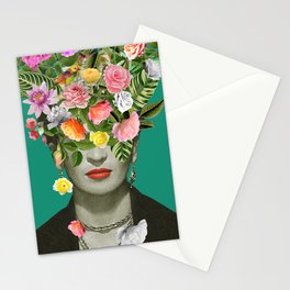 Frida Floral Stationery Card