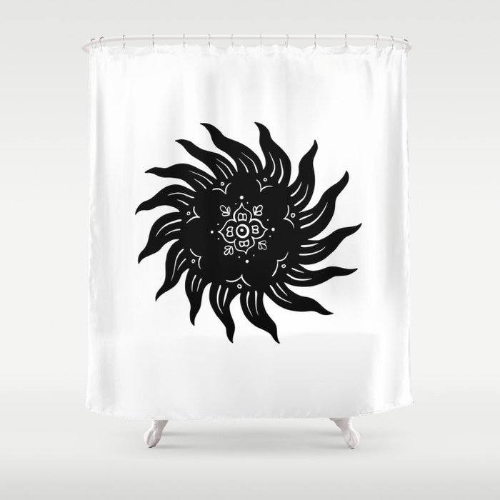 Bohemian Sun Shower Curtain