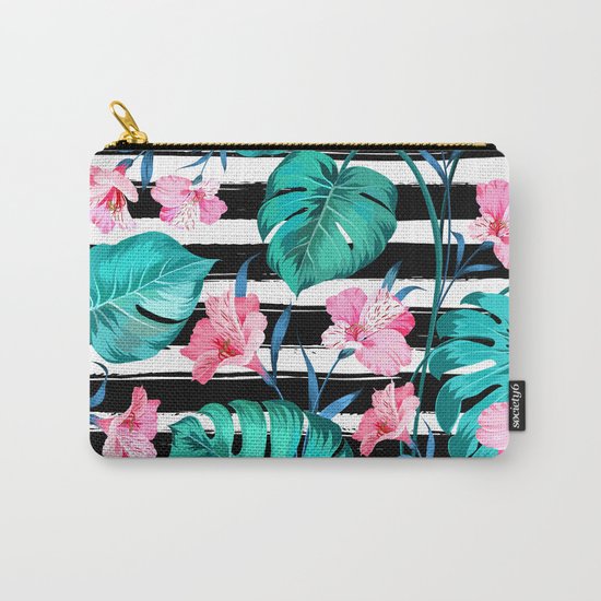 Floral Carry-All Pouch