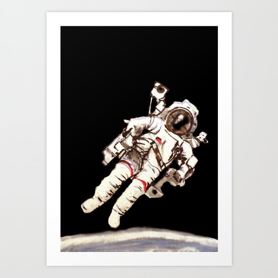 Astronaut Art Print