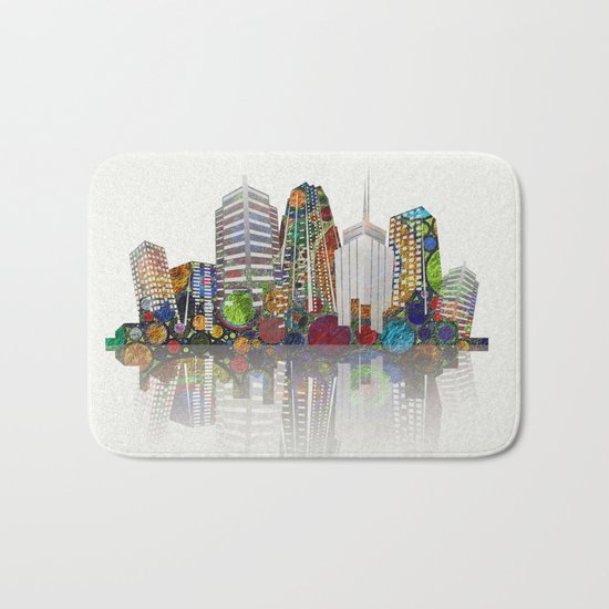 Ring City Bath Mat