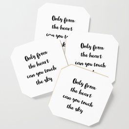 Happy Quotes Coasters Society6