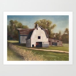 Lanesboro Barn No. 2 Art Print