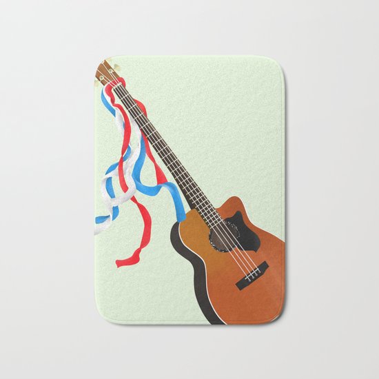 Acoustic Bass Bath Mat