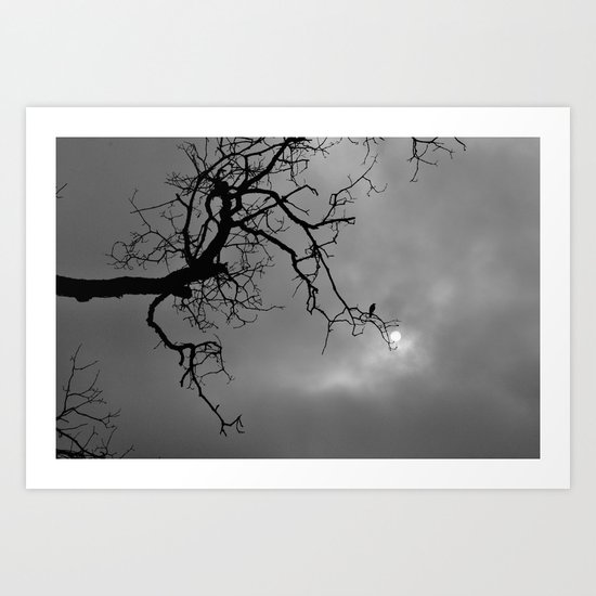 Break in the Clouds Art Print