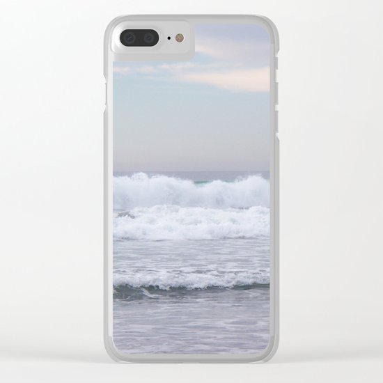 ocean mood Clear iPhone Case