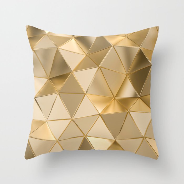 Triangle shaped throw pillow online