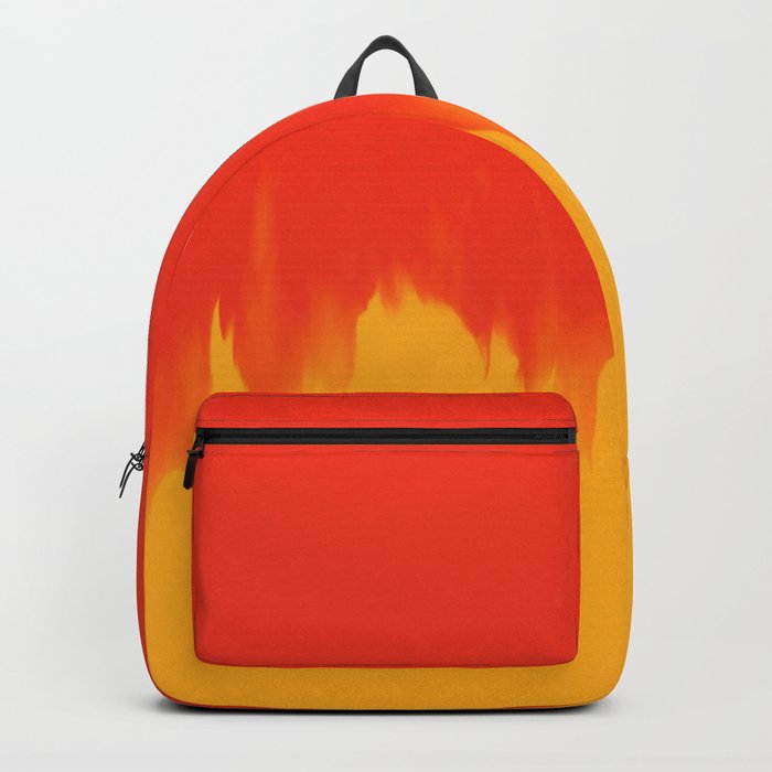 Red and Orange Smear Backpack