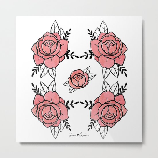 Roses Metal Print