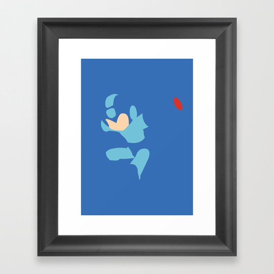 Mega Man - Mega Man Framed Art Print