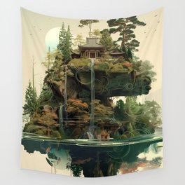 Dreamscape Island Wall Tapestry