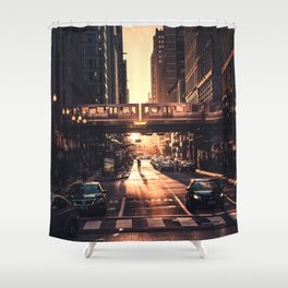 Chicago City Shower Curtain