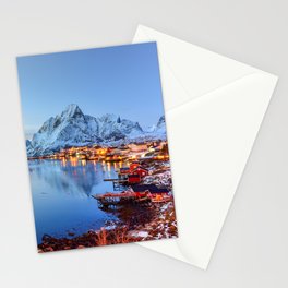 Lofoten islands, Norway Stationery Card