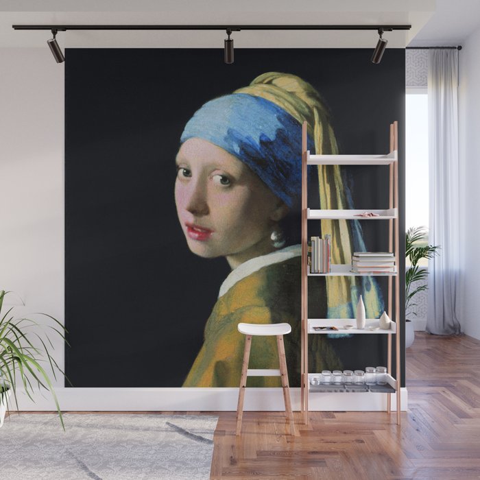 Vermeer - Girl with a Pearl Earring Wall Mural