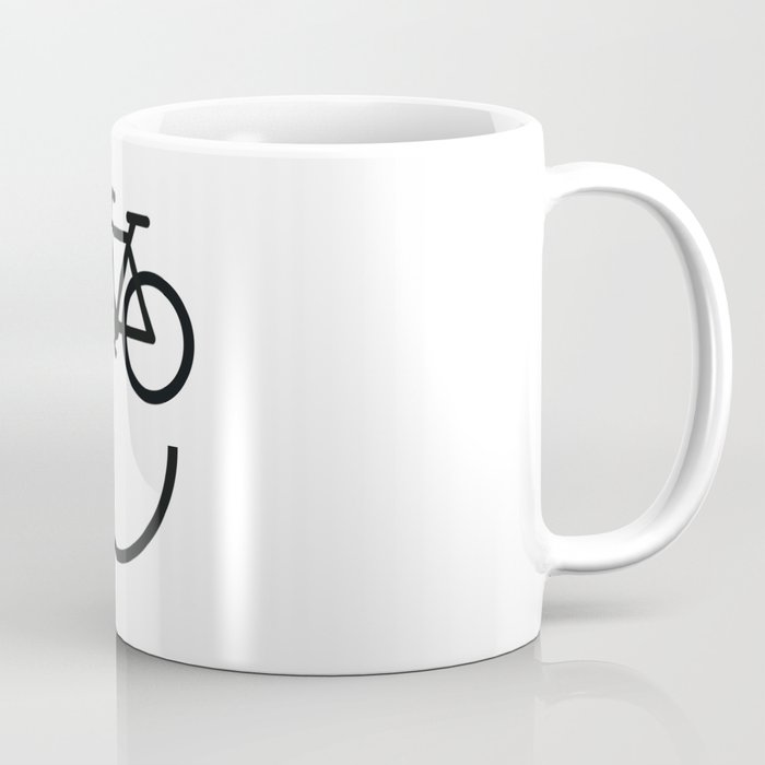 Bike face, bicycle smiley Coffee Mug