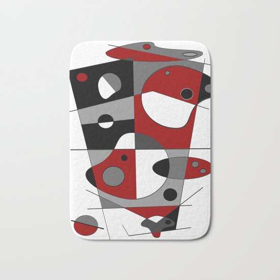 Abstract #36 Bath Mat