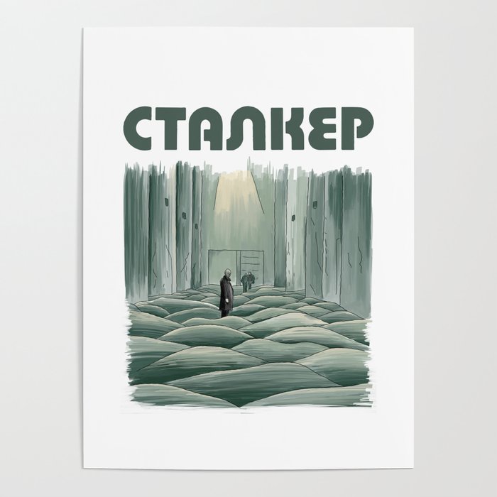 Stalker - Tarkovsky Poster