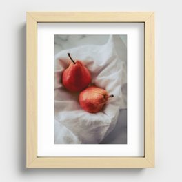 Pair of Pears Recessed Framed Print