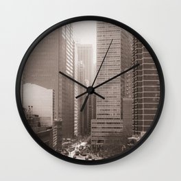 NYC Vintage Style Photography Wall Clock