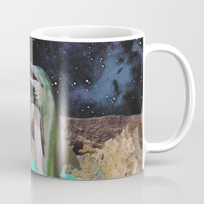 Planet Dolphin Coffee Mug