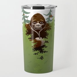 Hiding Bigfoot Travel Mug