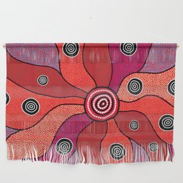 Authentic Aboriginal Art - Central Lands Wall Hanging