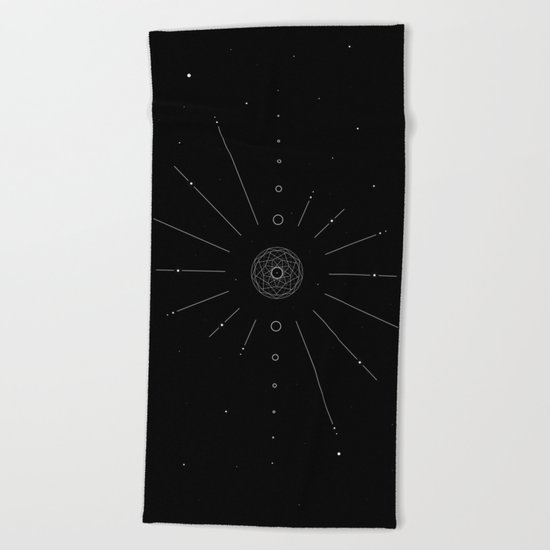 Stellar Evolution Beach Towel
