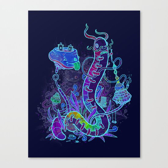 Oh that wonderful land Canvas Print