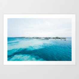 Bermuda Waters Art Print