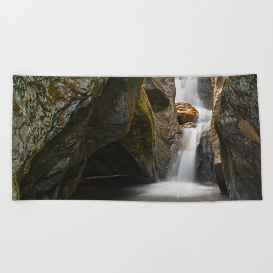 Texas Falls Beach Towel