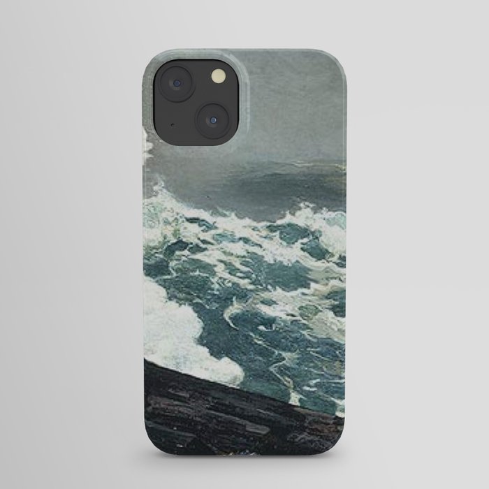 Northeaster 1895 By WinslowHomer | Reproduction iPhone Case