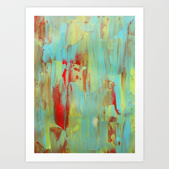 Abstract Painting 33 Art Print