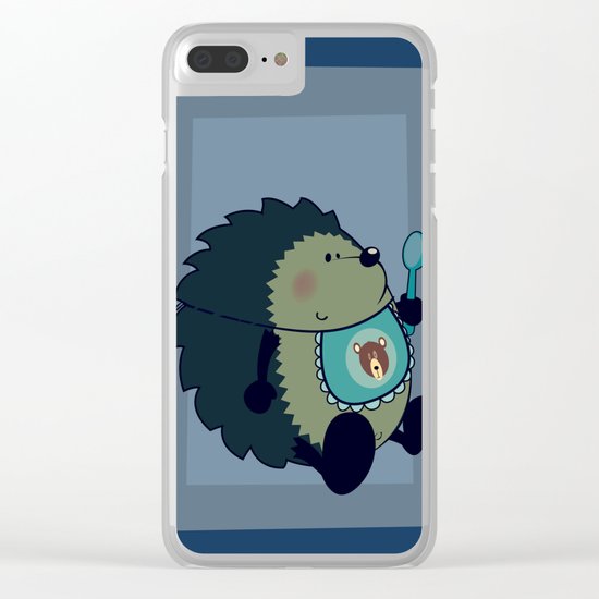 Yummy in my Tummy Clear iPhone Case