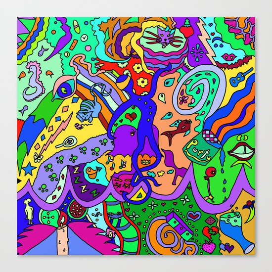 Abstract 35 Canvas Print