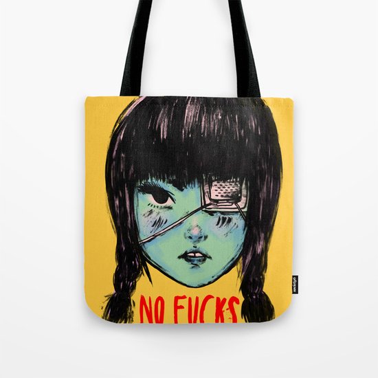 no fucks Tote Bag