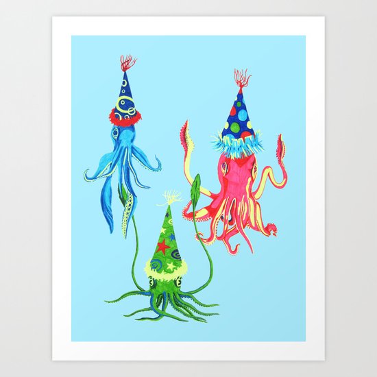 Party Squad Art Print
