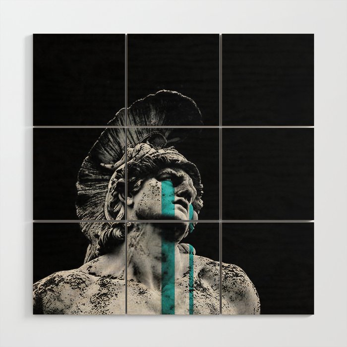 The tears of Achilles Wood Wall Art