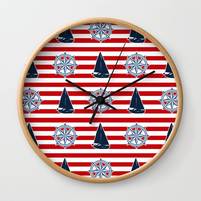 Nautical design Wall Clock