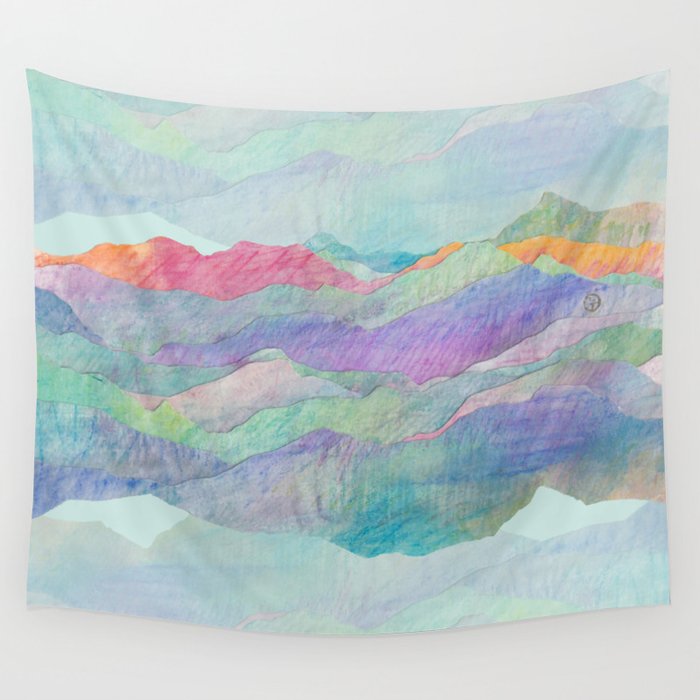 Everything Beautiful- Mountain Wall Tapestry
