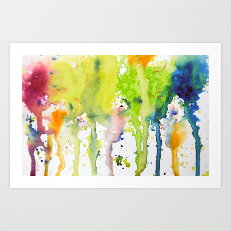 Truffula Trees Art Print By Chloemclaren Society6