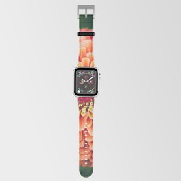 Zinnia, Queen Red Lime Apple Watch Band