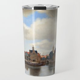 Johannes Vermeer "View of Delft" Travel Mug