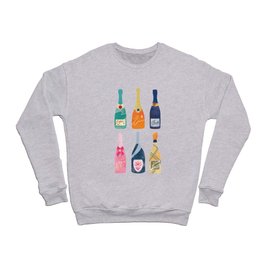 Champagne Bottles - Pink Ver. Crewneck Sweatshirt